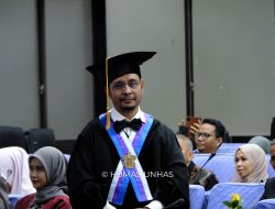 Unhas Kukuhkan Tiga Professor Baru
