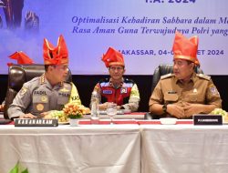 Mabes Polri Akui Keamanan dan Kedamaian Sulsel Jadi Barometer di Indonesia Timur