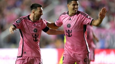 Duet Messi-Suarez Bawa The Herons ke Perempat Final Concacaf Champions Cup