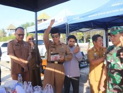 Wabup Selayar Inspeksi Bazar Ramadan