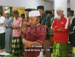 Viral, Imam Tarawih Termuda dari Tator