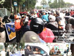 Walau Cuaca Tak Bersahabat, PGRI Sulsel Tetap Berbagi Buka Puasa