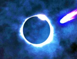 Jelang Idul Fitri akan Muncul Komet Setan dan Gerhana Matahari Total 