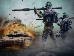 Brigade Al-Qassam Umumkan Targetkan Tank Merkava Israel