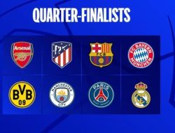 Hasil Drawing Perempat Final Liga Champions: