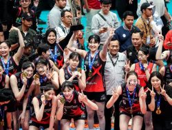 Laga Fun Volleyball Red Sparks Vs Indonesia All Star, Megawati Raih MVP