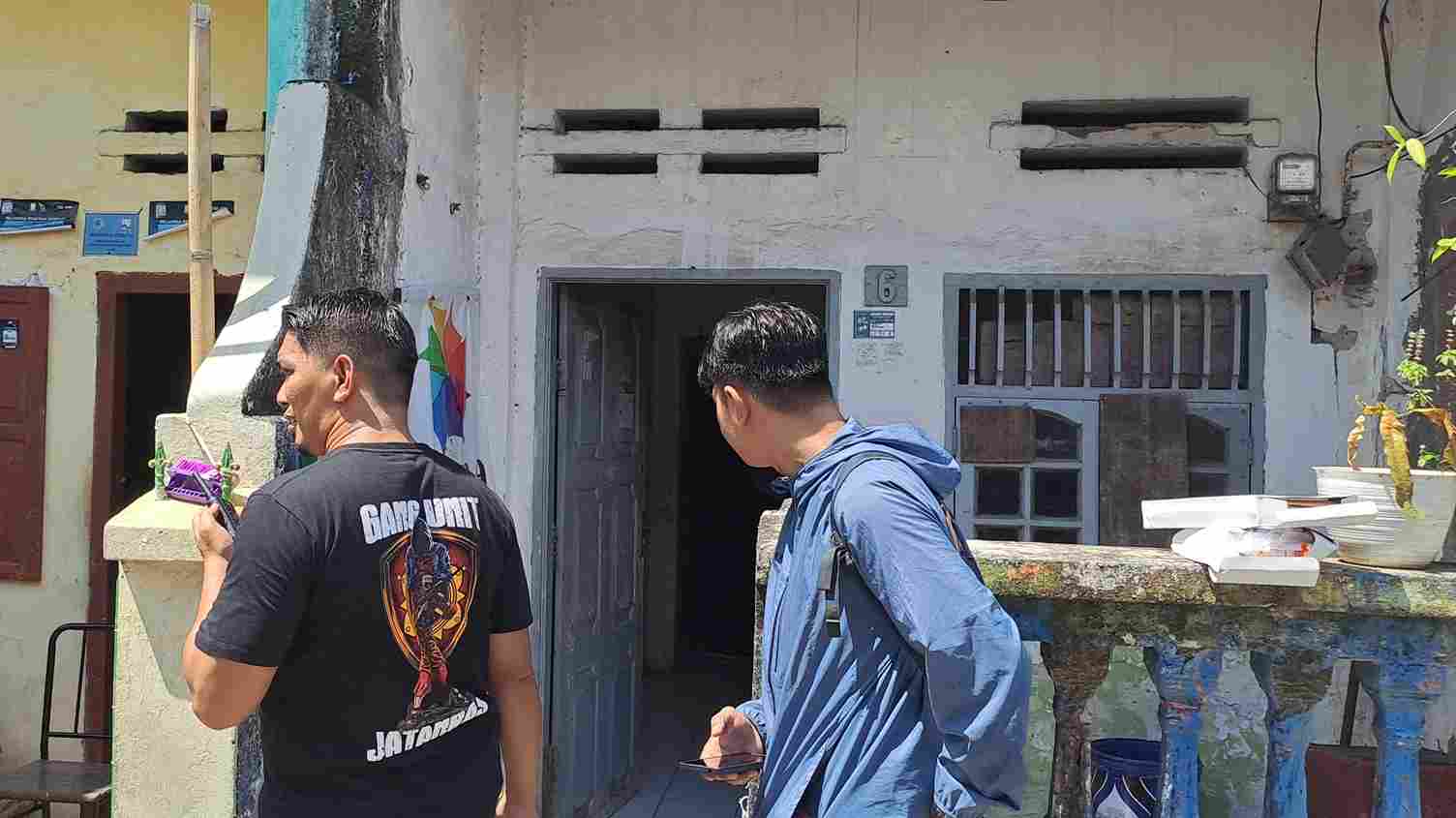 Rumah lokasi menimbun mayat istri yang dikontrak Yusran