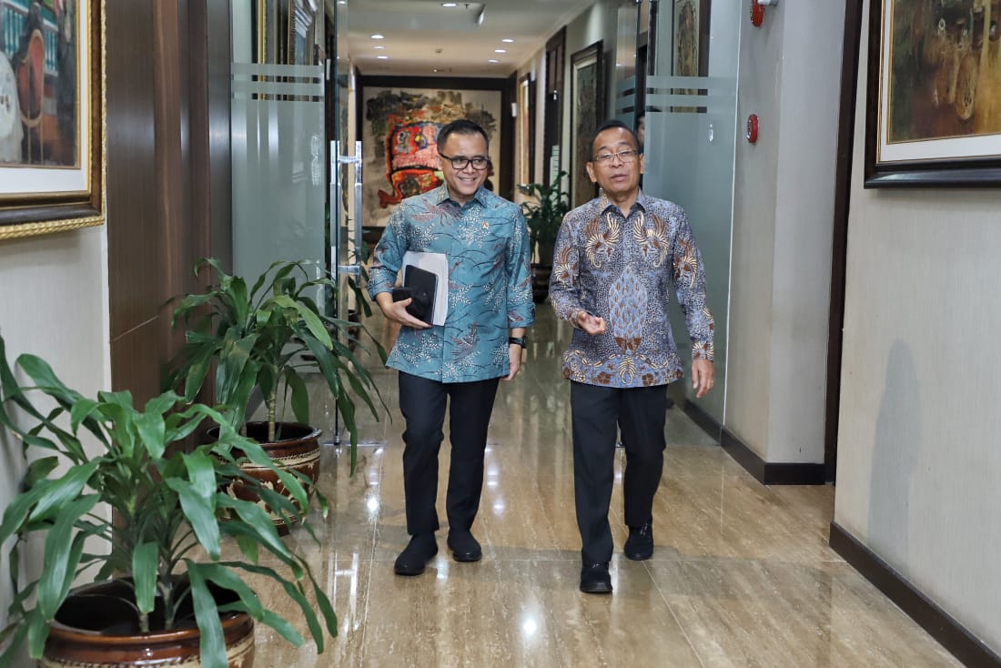 Menteri PANRB Abdullah Azwar Anas menemui Menteri Sekretaris Negara (Mensesneg) Pratikno