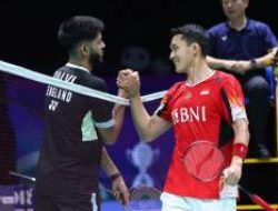 Jonatan Christie Pastikan Kemenangan Tim Thomas Cup Indonesia 2024 atas Inggris