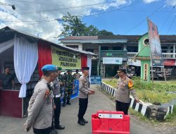 Wakapolres Sinjai Pantau Pos Pam Ops Ketupat di Bikeru.