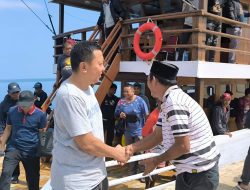 Momentum Idulfitri, Bupati Basli Ali Kunker ke Kecamatan Kepulauan