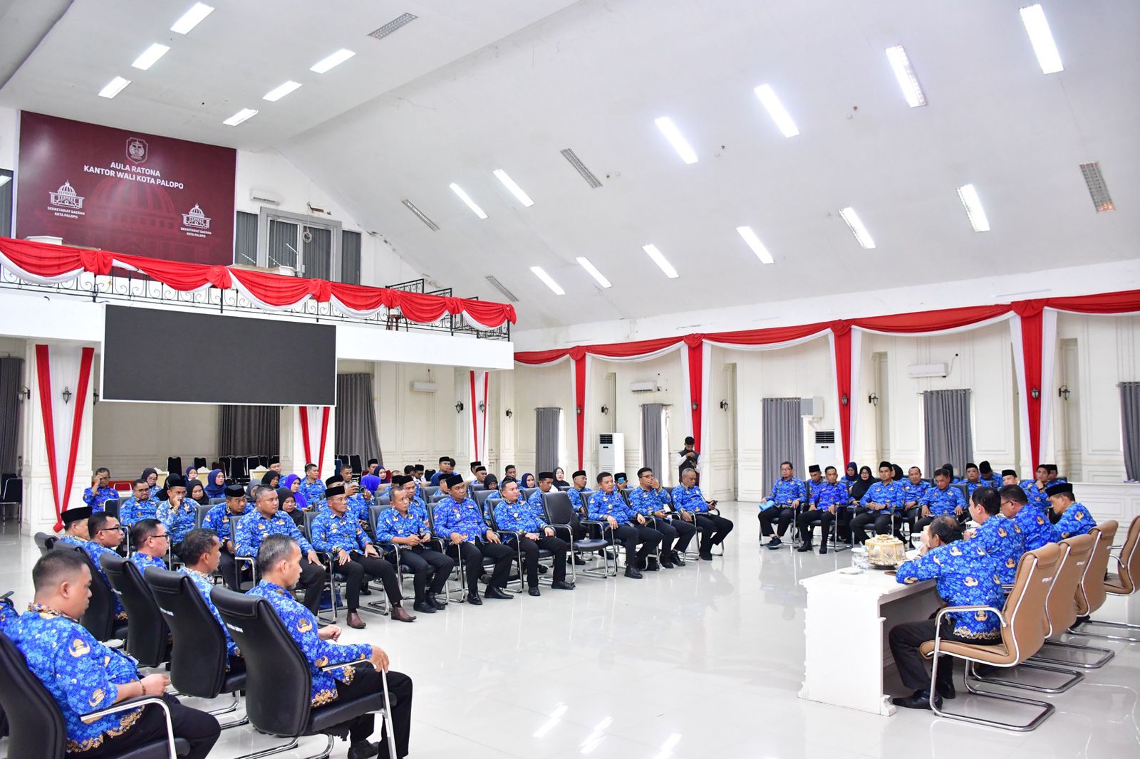 Pj Wali Kota Palopo Asrul Sani gelar Halalbihalal bersama pimpinan OPD