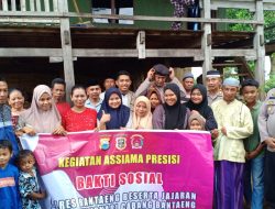 Polres Bantaeng Gandeng Huadi Group Salurkan Bantuan ke Warga