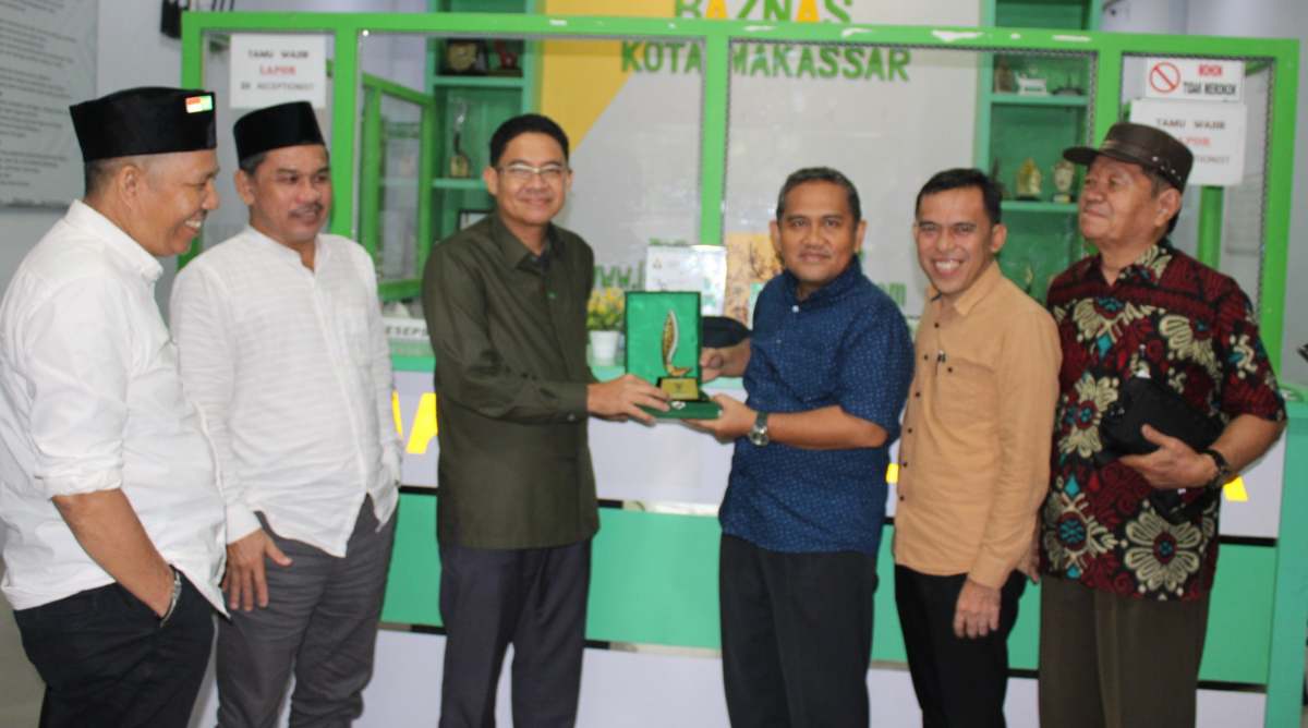 BAZNAS Makassar menerima pimpinan BAZNAS Kota Palopo