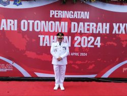 Pj Bupati Sinjai Hadiri Peringatan Hari Otoda di Surabaya