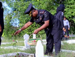 Peringati Hari Bhakti Pemasyarakatan, Lapas Kelas IIA Bulukumba Gelar Upacara Tabur Bunga di TMP