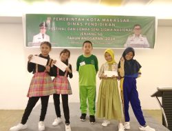 SD Negeri Borong Dominasi Juara FLS2N Tingkat Kota Makassar