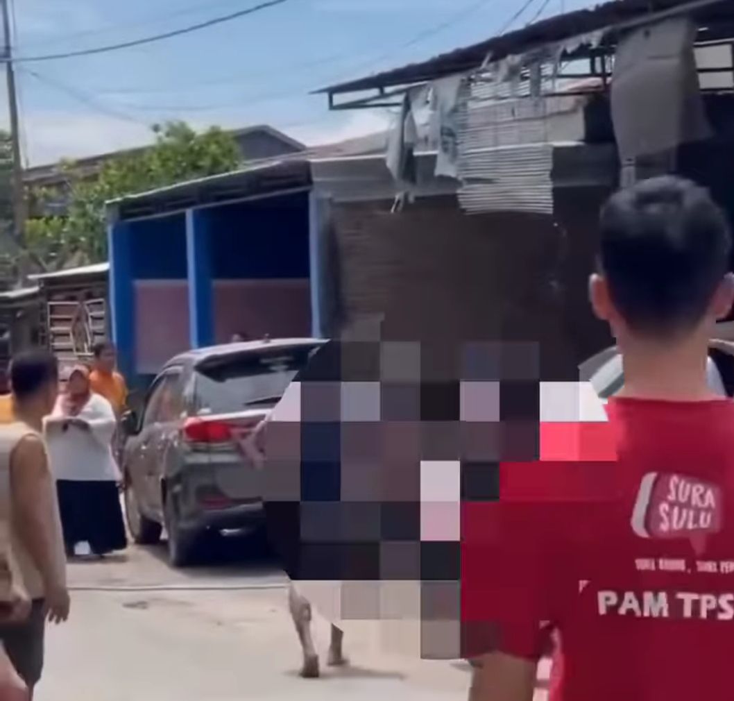 Warga Pinrang bakar diri