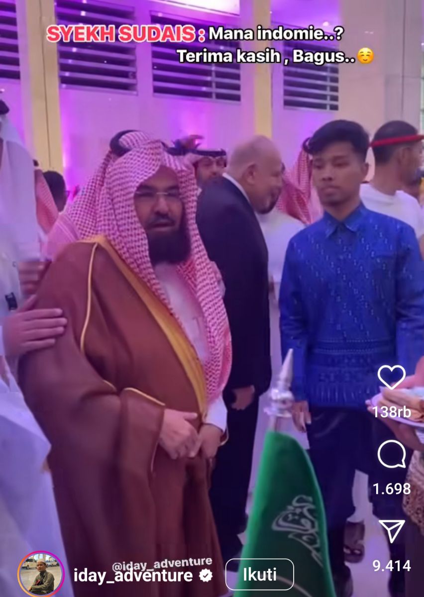 Imam Masjidil Haram Syekh As-Sudais