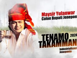Maysir Yulanwar Mantapkan Diri Bertarung di Pilkada Jeneponto 2024