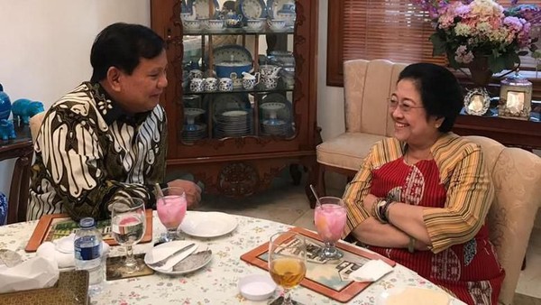 Prabowo Subianto dan Megawati Soekarnoputri