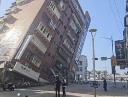 Gempa Bumi Landa Taiwan, Sejumlah Gedung Miring