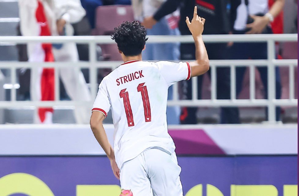 Pemain tim nasional U23 Rafael Struick