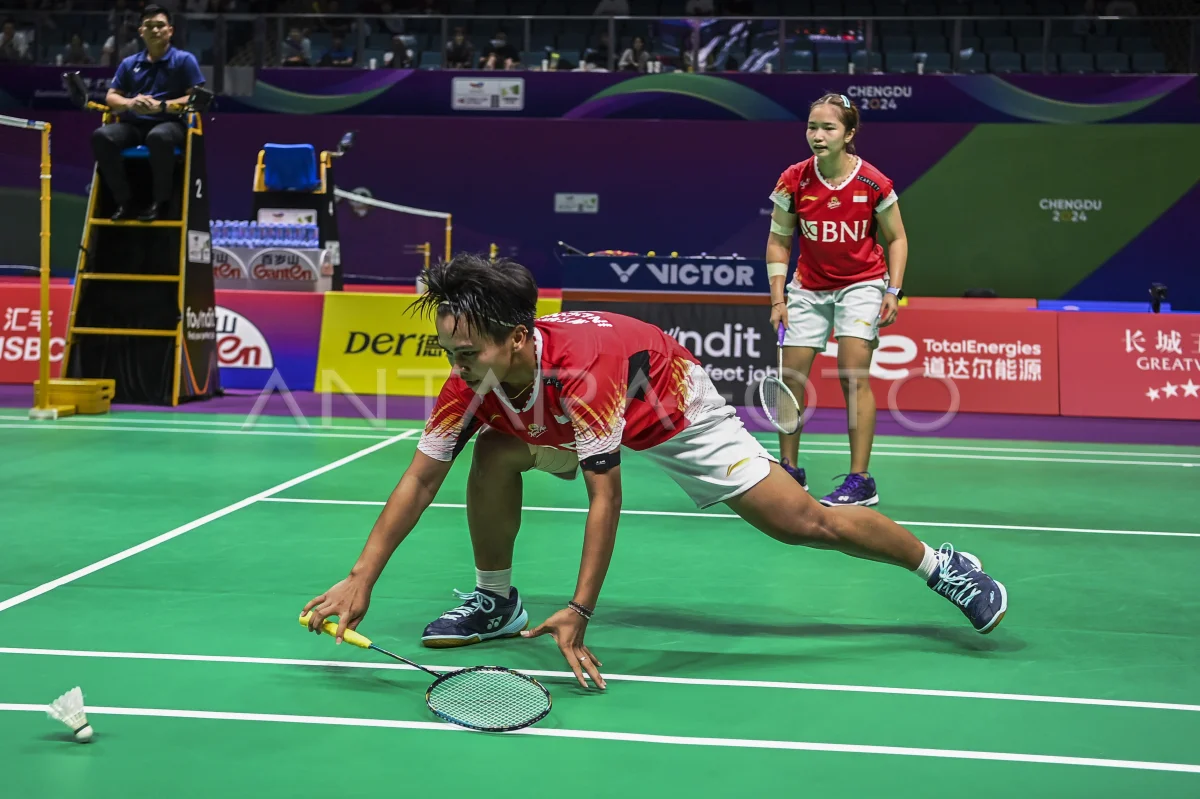 Tim bulutangkis Uber Indonesia