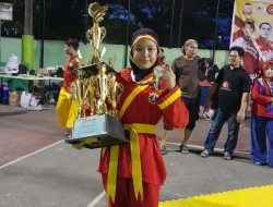 Siswi SD Negeri Maccini Sombala Nur Fatimah Junaidi Meraih Medali Perak Pada Kejuaraan Kapoposang Cup 1 