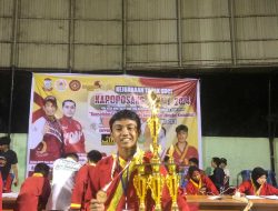 Muh. Alief Rezky Ramadhan Siswa MTs Negeri 1 Makassar Raih Medali Emas Pada Kejuaraan Kapoposang Cup 1 