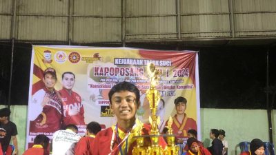 Muh. Alief Rezky Ramadhan Siswa MTs Negeri 1 Makassar Raih Medali Emas Pada Kejuaraan Kapoposang Cup 1 