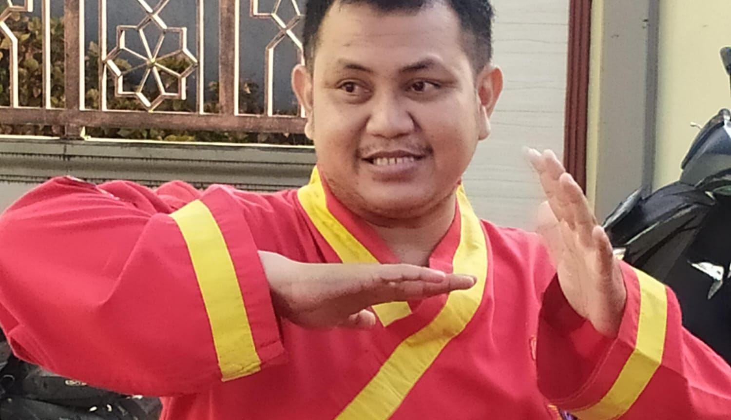 Ketua Cabang Tapak Suci Putera Muhammadiyah Manggala Kota Makassar, Prabu Hendy Aksan