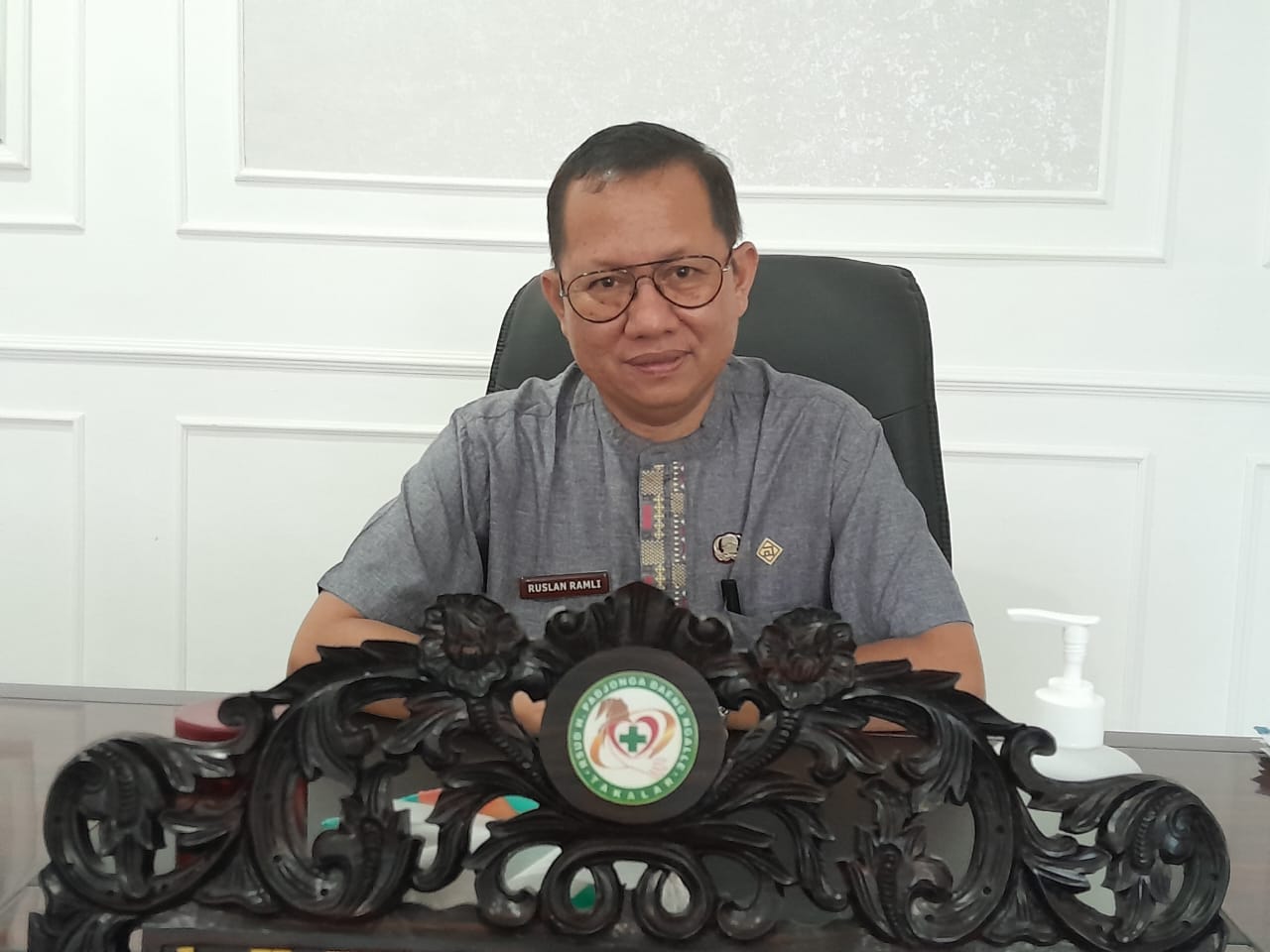 Direktur RSUD H Padjonga Daeng Ngalle Ruslan Ramli