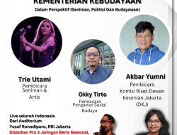 Diskusi Seri Kedua di RRI, ABRA Siap Kawal Proses Pembentukan Kementerian Kebudayaan RI