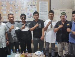 Sibuk, Ketua mundur, FKPM temui Kapolsek Manggala.