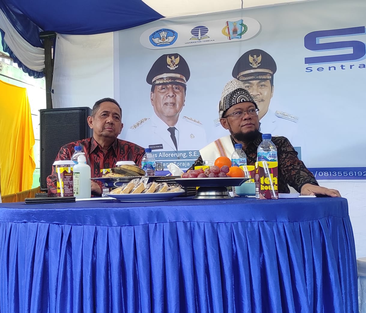 Rektor Universitas Terbuka Makassar Prof Ojat Darojat, M.Bus, Ph.D