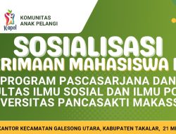 Unpacti Makassar Membuka Pendaftaran Mahasiswa Baru, Ini Kata Direktur Pascasarjana