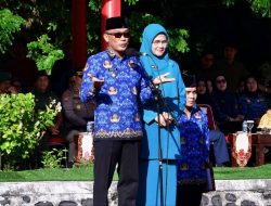 Upacara Pertama Prof Zudan sebagai Penjabat Gubernur Sulsel, ini Arahannya