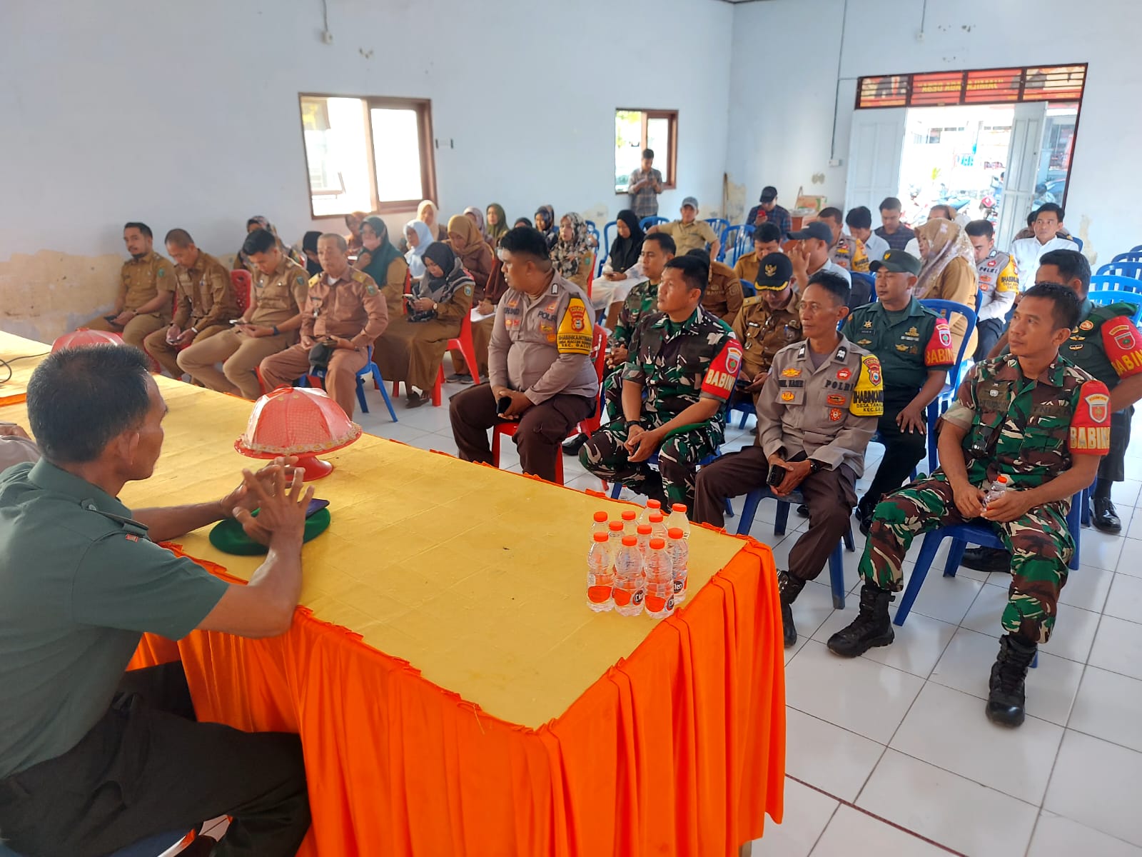 Unpacti Makassar sosialisasi penerimaan mahasiswa baru di Aula Kantor Kecamatan Galesong Utara Kabupaten Takalar, (21/05/2024).