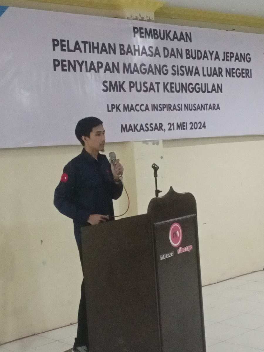 Direktur LPK Macca Nihongo Heri Ilham