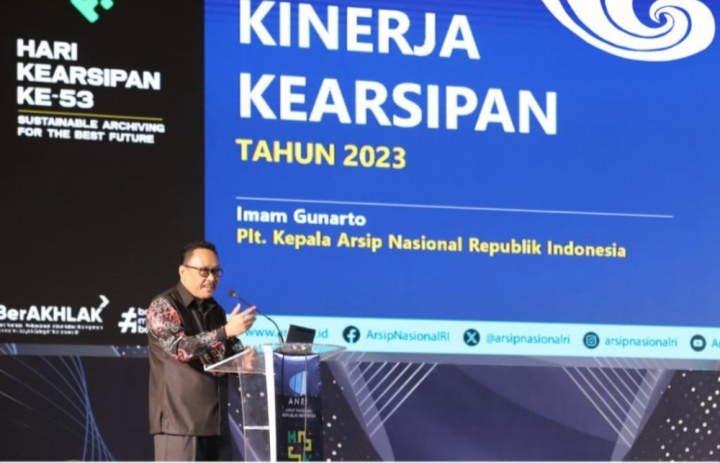 Plt Kepala Arsip Nasional Republik Indonesia (ANRI), Imam Gunarto