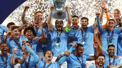 Manchester City juarai Liga Inggris