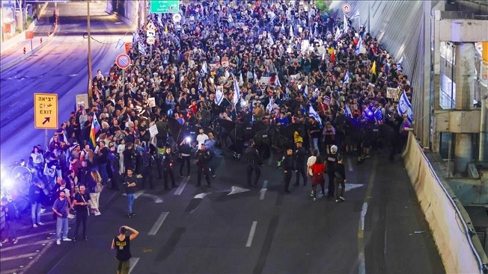 Warga Israel Demo