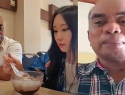 Om Albert Buka Suara Terkait Video Viral Goda Youtuber Korsel