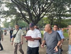 Pj Gubernur Sulsel Tinjau Lokasi Stadion di GOR Sudiang, Bahtiar: Jago Mentong Kadispora ku!