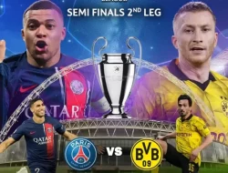 Jadwal Semifinal Liga Champions: PSG Lawan Dortmund