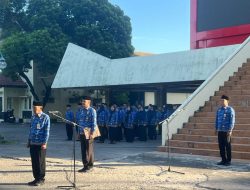 Sekretariat DPRD Sulsel Gelar Upacara