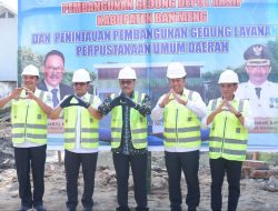 Peletakan Batu Pertama Depo Arsip Bantaeng, Asriadi: Legacy Bagi Pj Bupati Bantaeng