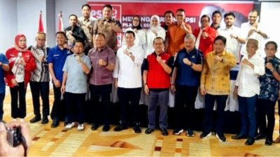 18 Pasangan Balon Kepala Daerah se-Sulsel Serbu PSI