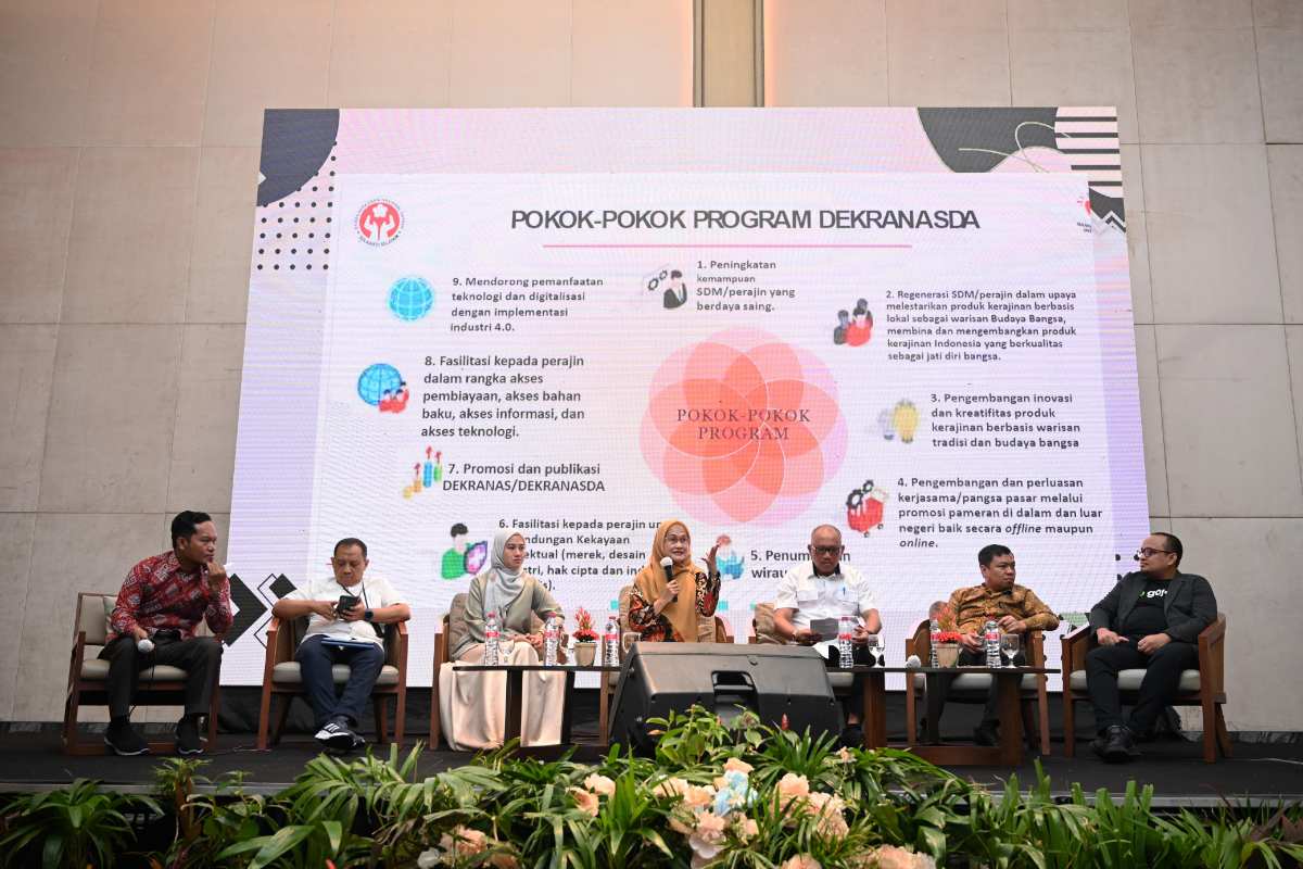 Penjabat atau Pj Ketua Dekranasda Provinsi Sulawesi Selatan, Ninuk Triyanti Zudan